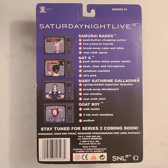 XToys-NIB-Saturday Night Live 25 - Nat X Figure - Picture 3 of 3